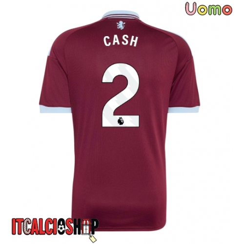 Aston Villa Matty Cash #2 Prima Maglia 2026-27 Manica Corta